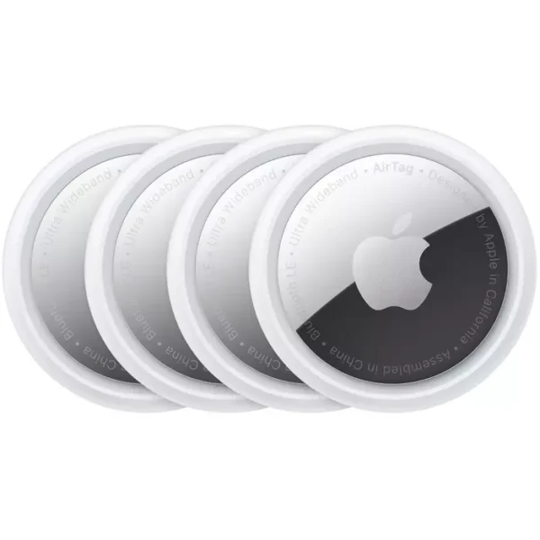 Apple  AirTag (4-Pack) - Silver - Image 2
