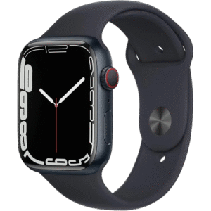Apple Watch Gen 7 Series 7 Cell 45mm Midnight Aluminum - Midnight Sport Band