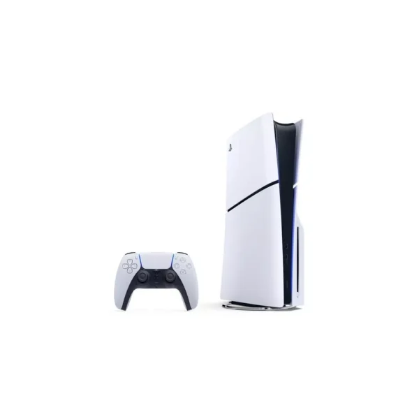 Sony PlayStation 5 Slim 1TB Console, White - Image 2